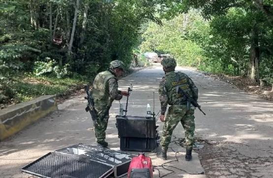 Neutralizado artefacto explosivo en la vía El Zulia-Tibú, a la altura de la vereda Santa Rosa
