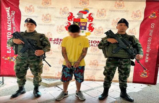 Capturado alias Maraña presunto integrante del Clan del Golfo