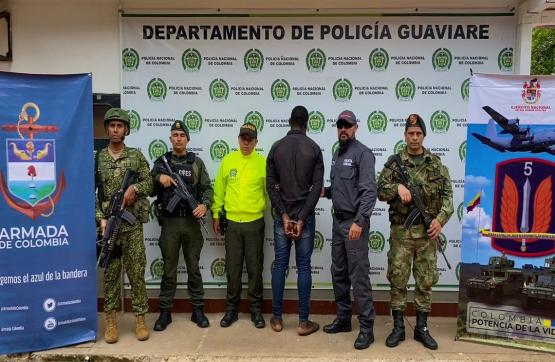Capturado alias Negro Chucha, señalado cabecilla del Estado Mayor Central de las Farc que delinquía en el sur del Meta