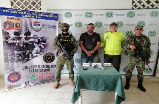 Armada de Colombia captura a alias “Cleto”