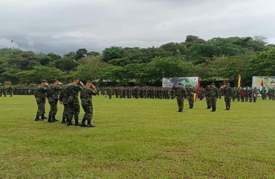 El Ejército Nacional graduó 2.622 soldados profesionales que serán desplegados en diferentes zonas del país