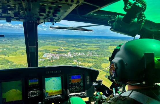 Fuerza Aérea Colombiana Adelanta Misiones de Vigilancia Durante la Semana de Receso Escolar en Caquetá