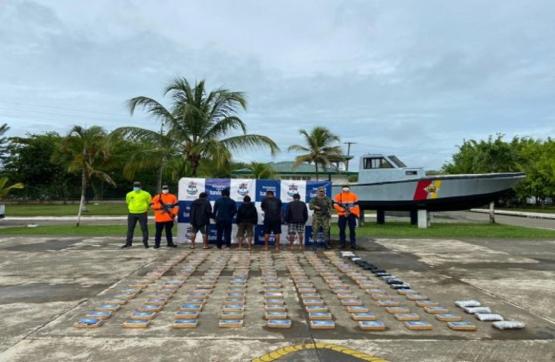 Incautado alijo con cocaína y marihuana en el Golfo de Urabá
