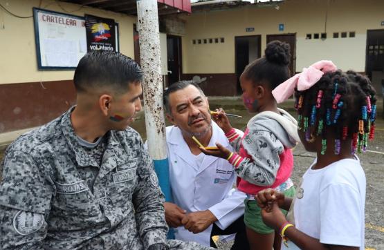 Más de 400 habitantes de Timbiquí, Cauca se beneficiaron con servicios gratuitos de salud con la Fuerza Aeroespacial
