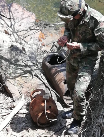 Fuerzas Militares evitan dos acciones terroristas en el Meta.