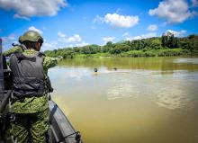 Continúa la búsqueda de menor desaparecido en el río Guaviare