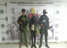 Capturado alias “La Chinga” presunto integrante de una red de apoyo del grupo armado organizado residual, estructura “Alfonso Cano”