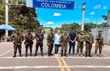 Fuerzas Militares fortalecen esfuerzo operacional para la seguridad en la frontera con Ecuador