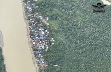 Con aeronaves de su Fuerza Aeroespacial Colombiana se fortalece la seguridad en el Chocó