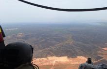 Fuerzas Militares controlan incendio forestal en Vichada