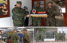 Comando Logístico entregó uniforme Guardia de Honor de Colombia para museo del Ejército de Brasil