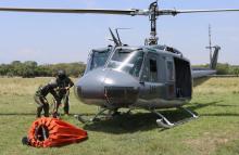 Continúan esfuerzos para extinguir incendio forestal en Purificación, Tolima