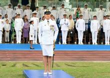 Capitán de Navío Marcela Ramírez Ramos toma las riendas de la unidad logística más importante de la Armada de Colombia en el Caribe