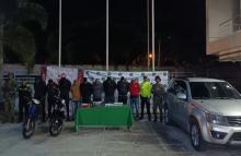 En Palmira, capturadas 9 personas que pretendían realizar un millonario hurto