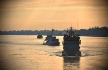 La flota de la Marina colombiana celebra 203 años de historia