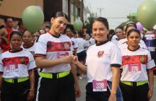 Carrera de la Mujer Trabajadora exaltó la labor de las mujeres de la Fuerza Aérea