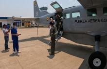 Traslado aeromédico a menor de edad Indígena fue realizado por su Fuerza Aeroespacial Colombiana