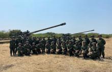 28 mujeres militares realizaron actividades de revitalización en el Arma de Artillería en La Guajira