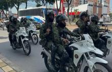 Ejército Nacional refuerza despliegue de seguridad en Bucaramanga y área metropolitana