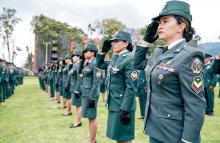 546 suboficiales del Ejército Nacional ascienden al grado inmediatamente superior en Bogotá