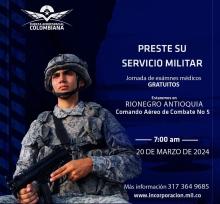 Jóvenes, esta es la oportunidad de prestar el servicio militar en la Fuerza Aeroespacial Colombiana