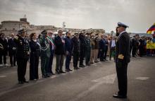 Buque Escuela ARC 'Gloria' llega a Civitavecchia - Italia