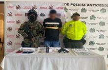 Fuerzas Militares capturan alias 'Pantera', uno de los más buscados de Antioquia