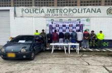 Capturados en Nariño 7 integrantes del grupo delincuencial Los Pantera, sindicados de delinquir en la frontera con Ecuador