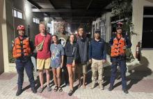 Armada de Colombia rescató a cinco turistas europeos que se encontraban a la deriva en el Mar Caribe