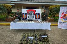 Fuerzas Militares recuperan tres menores que, tras ser reclutados por las disidencias, llevaban fusiles en Putumayo