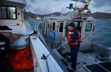 Armada de Colombia rescató a tres estadounidenses que se encontraban a la deriva