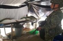 Ejército Nacional desmanteló un laboratorio de cocaína del ELN en Durania, Norte de Santander