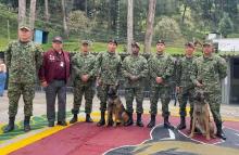 Clausura del Curso Guía Canino Avanzado No.06 Escuela de Ingenieros Militares