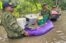 Más de 250 personas fueron evacuadas y reubicadas en albergues temporales