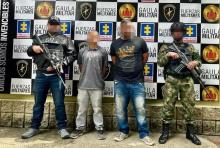 Capturados dos presuntos extorsionistas de comerciantes en el Valle de Aburrá
