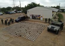 Se fortalece la ofensiva militar contra el narcotráfico, el Ejército Nacional incauta más de 600 kilogramos de clorhidrato de cocaína en La Guajira