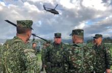 El Comandante General de las Fuerzas Militares en el sur  del Cauca