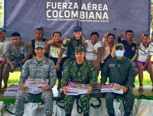 Entregan kits escolares y realizan charlas preventivas en resguardo indígena de Cumaribo