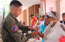 En Puerto Boyacá, adultos mayores son beneficiados con atención médica y humanitaria