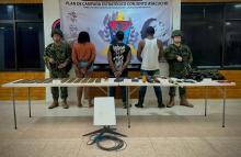 Capturados tres presuntos integrantes de la ‘Segunda marquetalia’