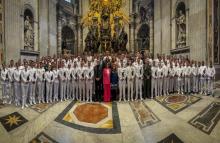 Papa Francisco bendice tripulación del Buque Escuela ARC 'Gloria'