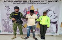 Capturado alias ‘Jorgito’, presunto integrante de la red de apoyo a la estructura residual ‘Alfonso Cano’