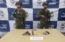 Aprehendido menor de edad con armamento en el Bajo Calima