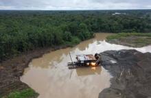 Fuerza Pública destruye maquinaria empleada para minería ilegal