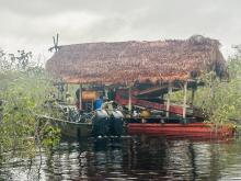 Desmanteladas tres estructuras utilizadas para minería ilegal