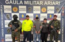 En el Meta, capturado el jefe de sicarios de la Segunda Marquetalia