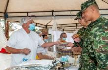 El Ejército Nacional respalda el desarrollo rural con el Mercado Campesino en Bogotá