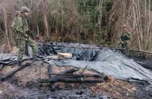 Ejército Nacional realiza operaciones contra el hurto de crudo en Tibú, Norte de Santander