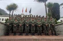 Reunión de comandantes de Logística Militar en su aniversario 205