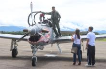 Un sueño materializado en ser piloto militar
